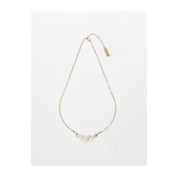 Amaro Handmade Gold Plated Necklace Mother of ... | Necklaces by Amaro