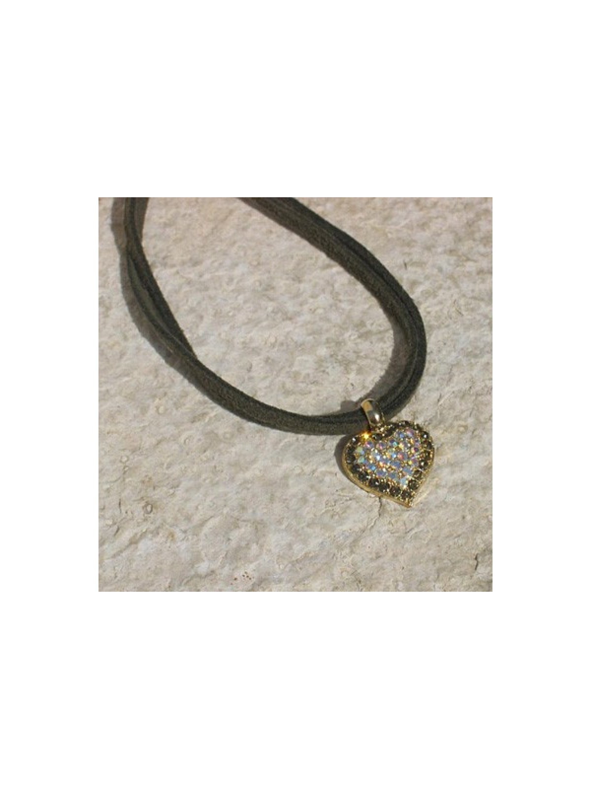 Collier coeur brillant par Edita | Colliers par Edita Jewelry