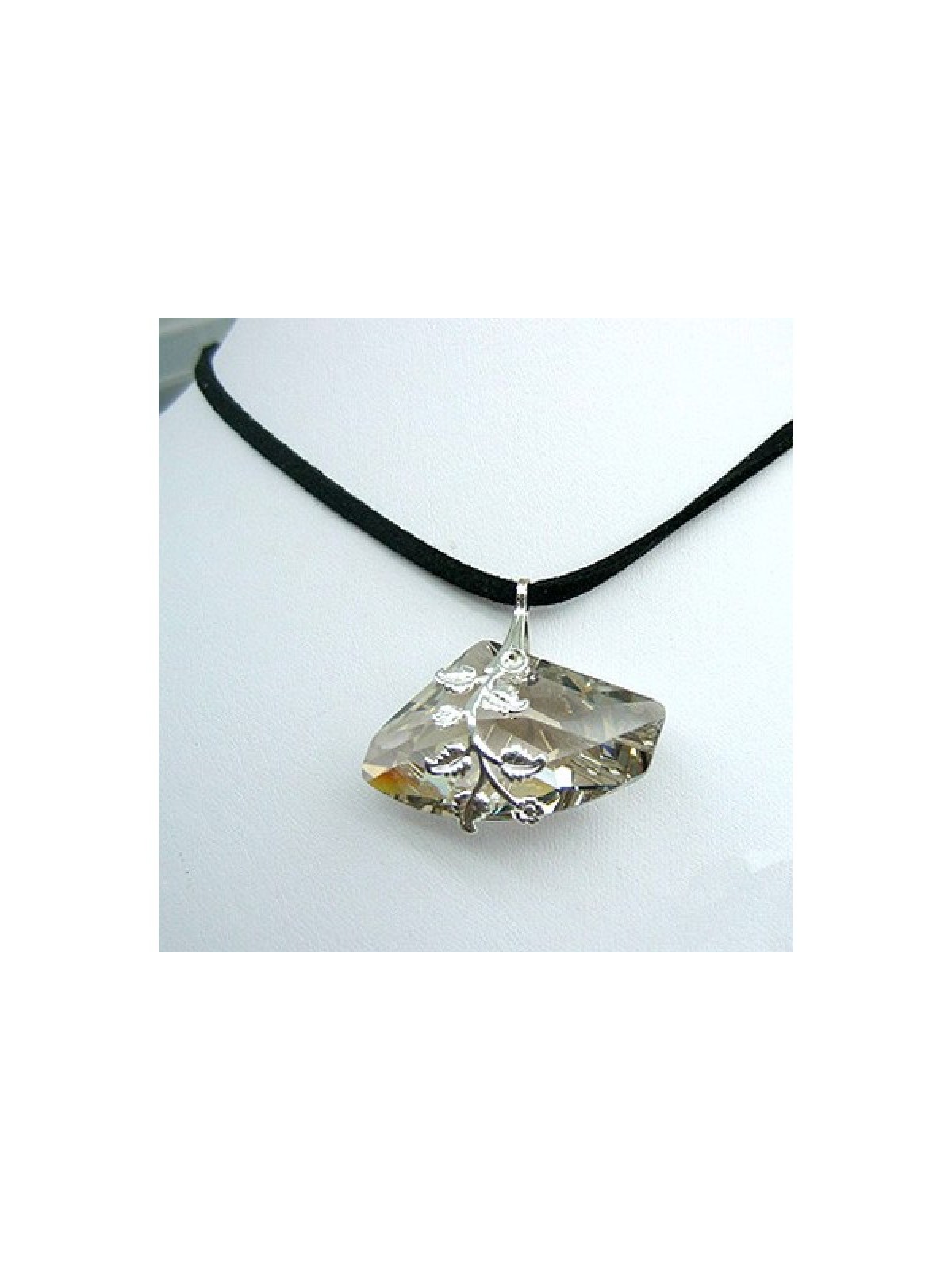 Silver Nugget Style Necklace by Edita | Necklaces by Edita Jewelry