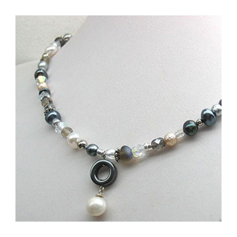 Pearly Nights Necklace by Edita | Necklaces by Edita Jewelry