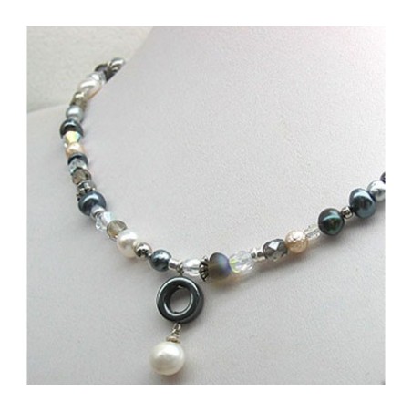 Collier Nuits Nacrées par Edita | Colliers par Edita Jewelry