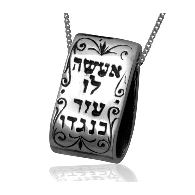 Pendentif en argent pour devenir un par HaAri | Colliers par HaAri