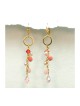 Pink Glamour Girl Earrings by Edita | Earrings by Edita Jewelry