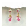 Pink Ahuvah Earrings of Love by Edita | Earrings by Edita Jewelry