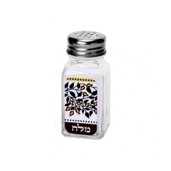 Dorit Judaica Salt Shaker Hebrew Letters Re... | Salt & Pepper Shakers