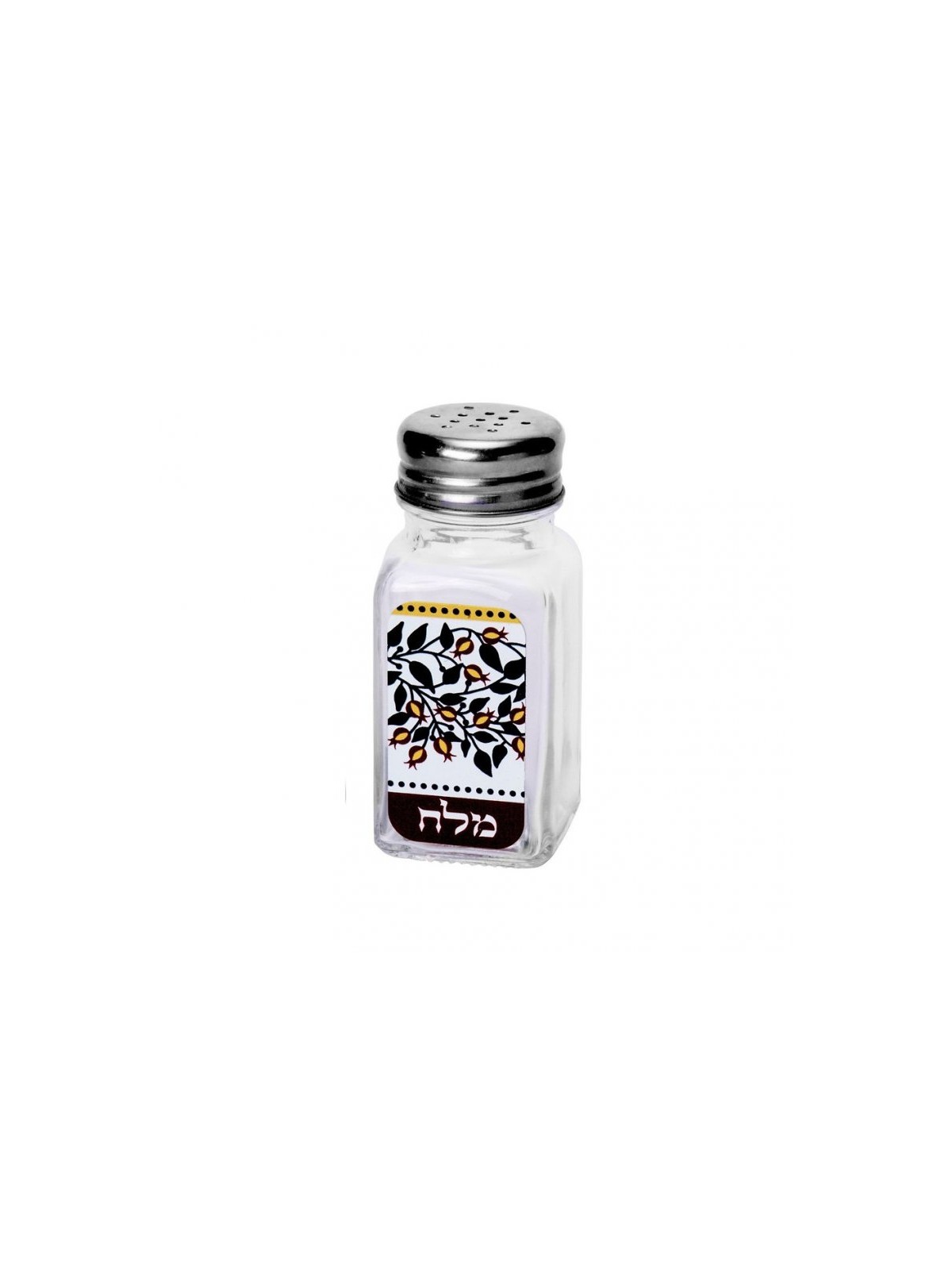 Dorit Judaica Salt Shaker Hebrew Letters Re... | Salt & Pepper Shakers
