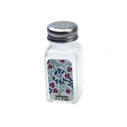 Dorit Judaica Salt Shaker with Hebrew Lette... | Salt & Pepper Shakers
