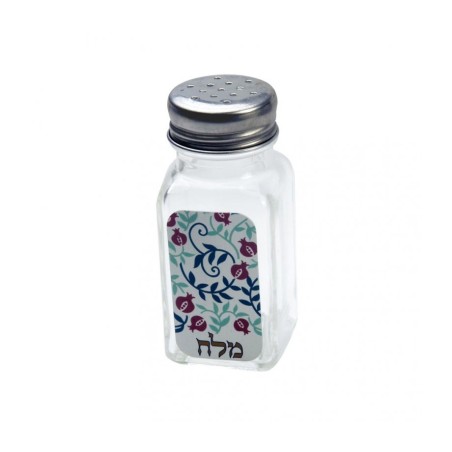 Dorit Judaica Salt Shaker with Hebrew Lette... | Salt & Pepper Shakers