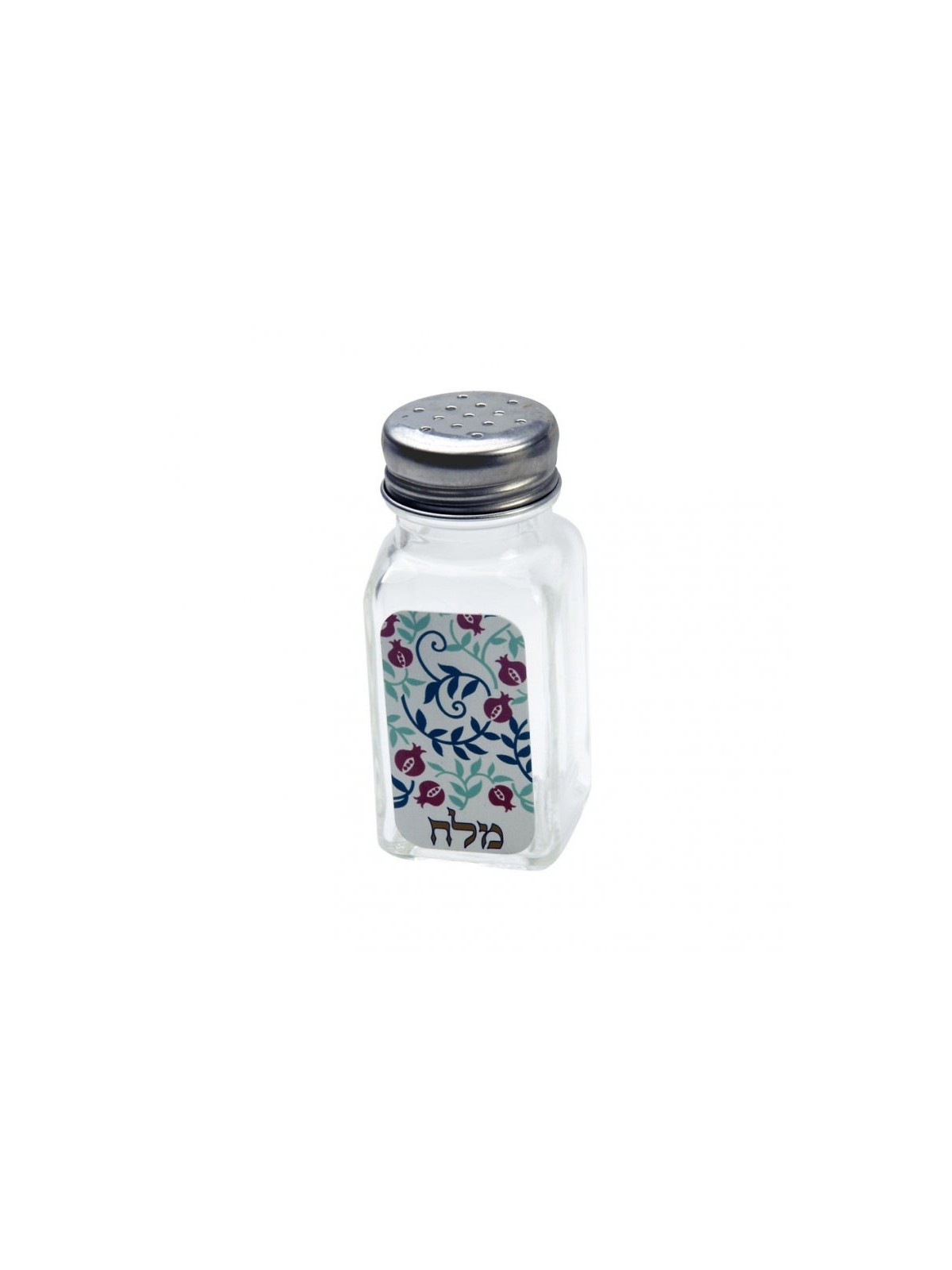 Dorit Judaica Salt Shaker with Hebrew Lette... | Salt & Pepper Shakers