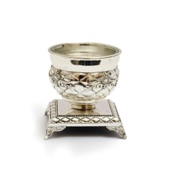 Silver Plated Elegant Salt Dish on Stand wi... | Salt & Pepper Shakers