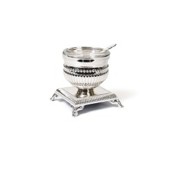 Silver Plated Regency Design Salt Dish | Salt & Pepper Shakers