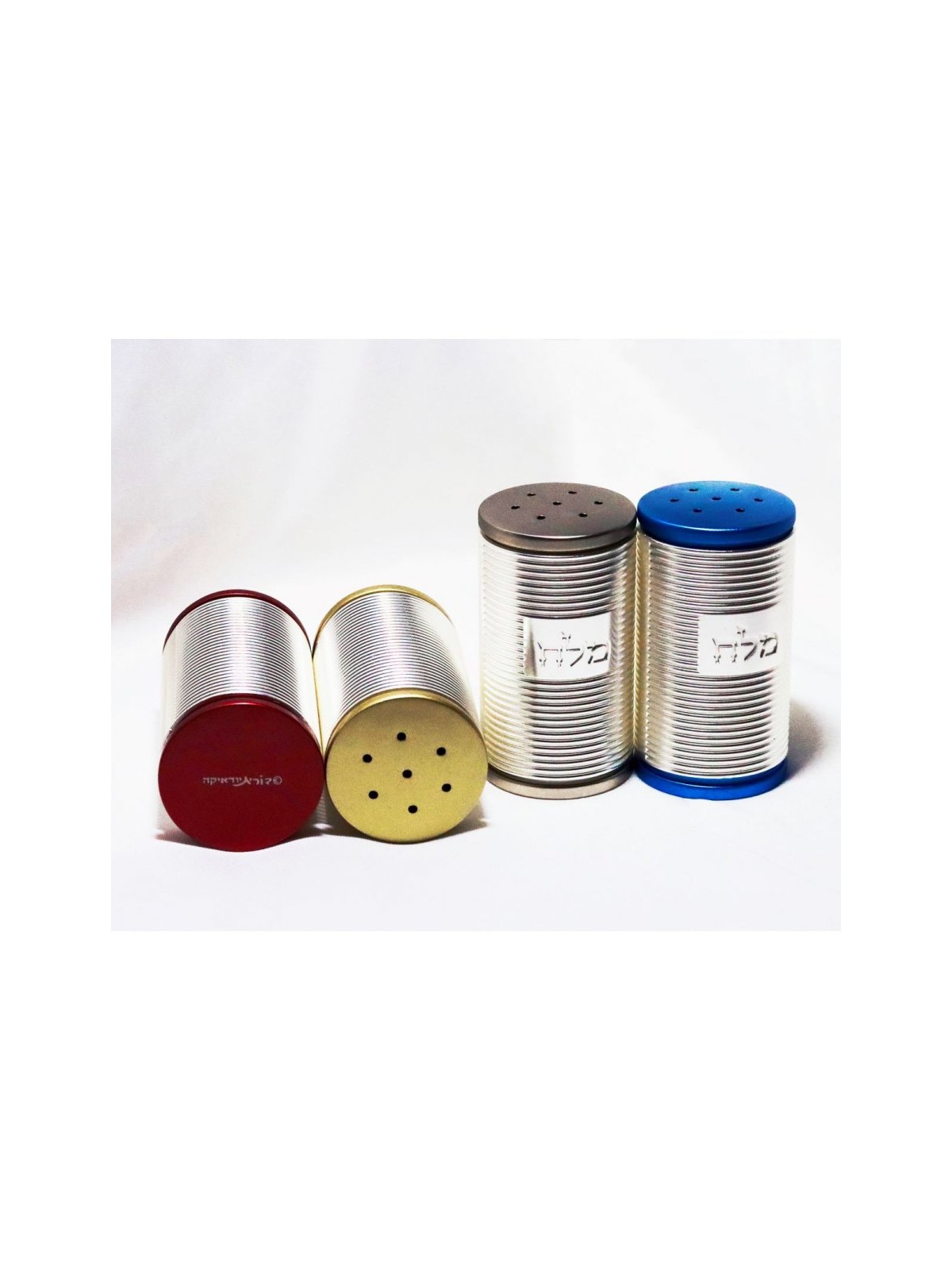 Dorit Judaica Spiral Design Salt Shaker wit... | Salt & Pepper Shakers