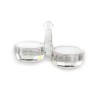 Crystal Salt and Pepper Dish | Salt & Pepper Shakers